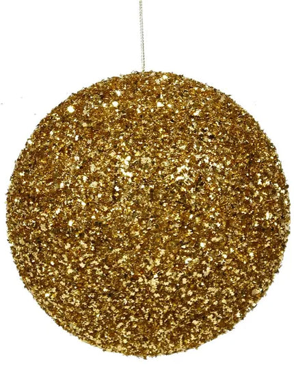 6" Glitter Ball Ornament