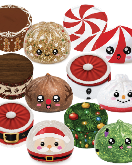 Fun Doh Christmas Dumpling Squishy Toy