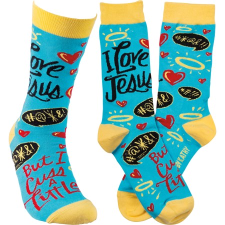 Love Jesus Socks image 0