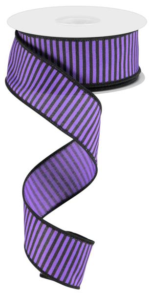 1.5" x 10yd Horizontal Thin Stripes On Pg image 0