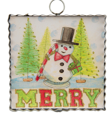 Merry Snowman Mini Gallery