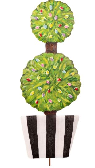 Merry & Bright Potted Topiary