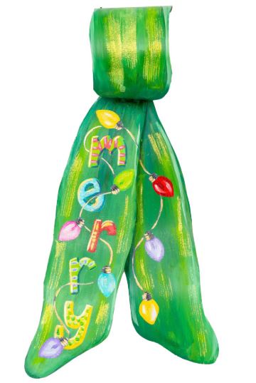 Merry & Bright Wreath Ribbon