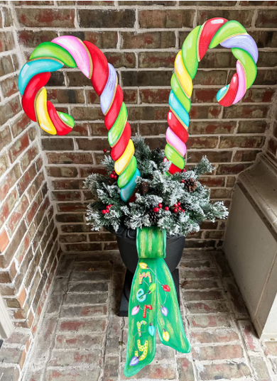 Merry & Bright Wreath Ribbon