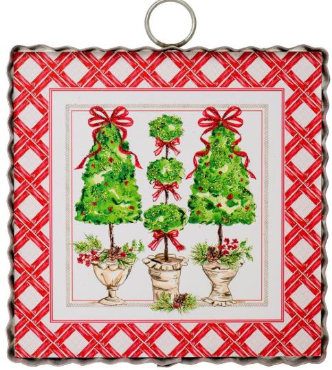 Traditional Pinecone Trees Mini Gallery