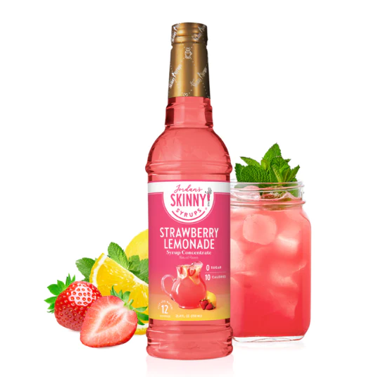 Sugar Free Strawberry Lemonade Skinny Syrup image 0