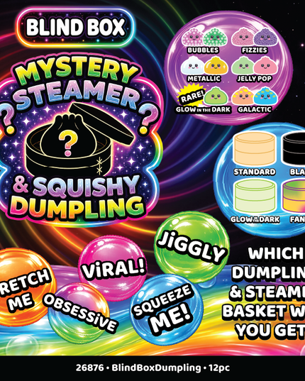 Fun Doh BLIND BOX Squishy Steamer Dumpling VIRAL