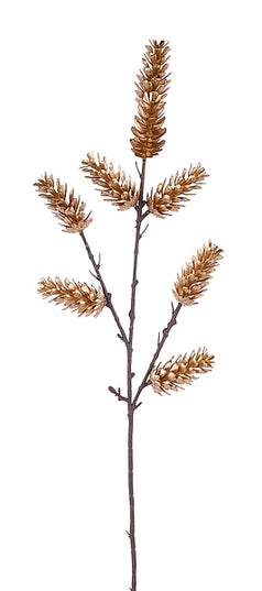 23.5"L Long Pinecone Spray