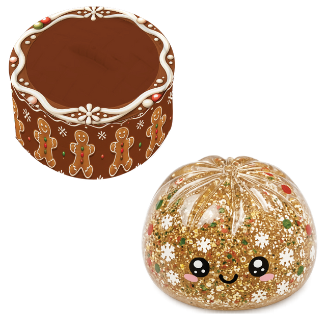 Fun Doh Christmas Dumpling Squishy Toy
