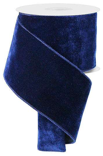 4" x 10yd Deluxe Velvet/Satin Backing (Assorted Colors)