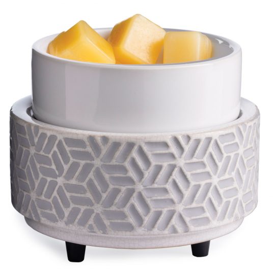 Stone Hexagon 2-In-1 Classic Fragrance Warmer image 0
