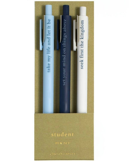 Student Bible Study Pen Set
