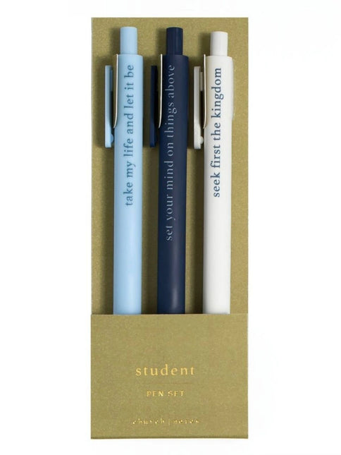 Student Bible Study Pen Set