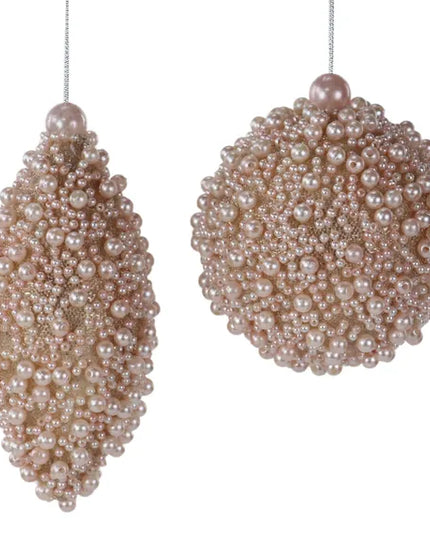 Assorted 3.5-5.25" Ball Finial Ornament