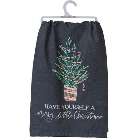 Merry Little Christmas Kitchen Towel image 0