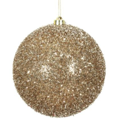 6" Glitter Ball Ornament