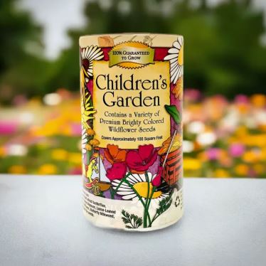 Children's Shaker Garden Can Seed Kit