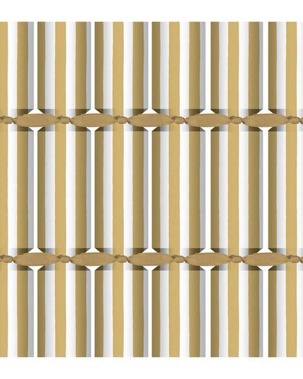 Gold/White Stripe 7-Inch Mini Party Crackers - box of 12