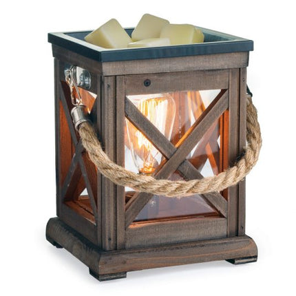 Walnut & Rope Vintage Bulb Illumination Fragrance Warmer29 image 0