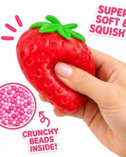 Strawberry Crunchy Squishy