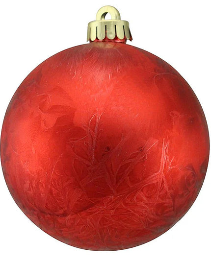 120mm Feather Smooth Ball Ornament
