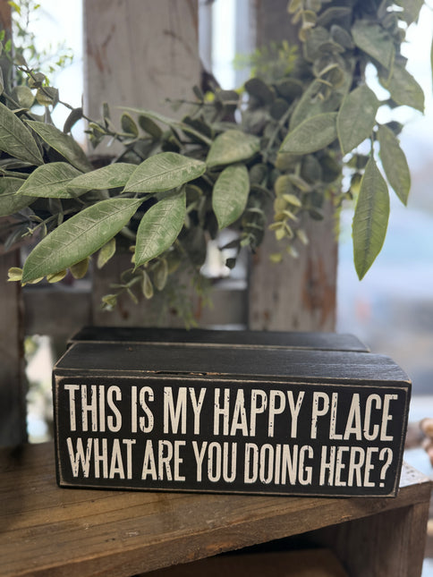 This is My Happy Place Sign image 0