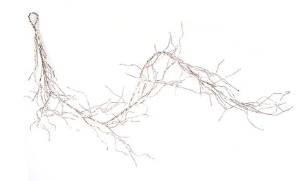6'L Snow Flocked Wild Twig Garland