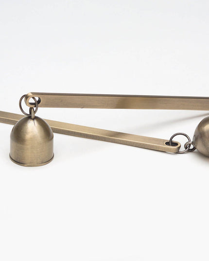 Antique Brass Bell Snuffer