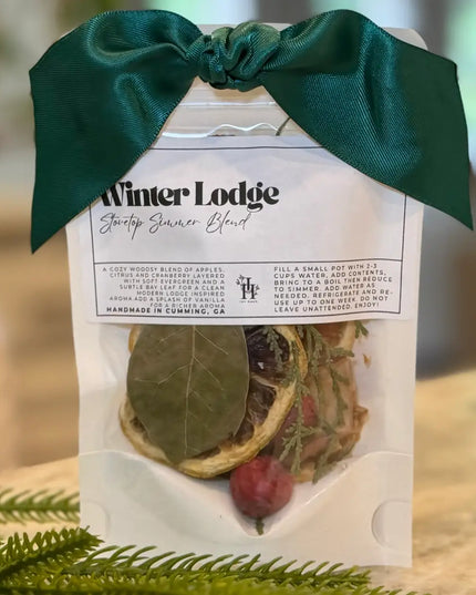 Winter Lodge Holiday Stovetop Simmer Blend Potpourri Sm