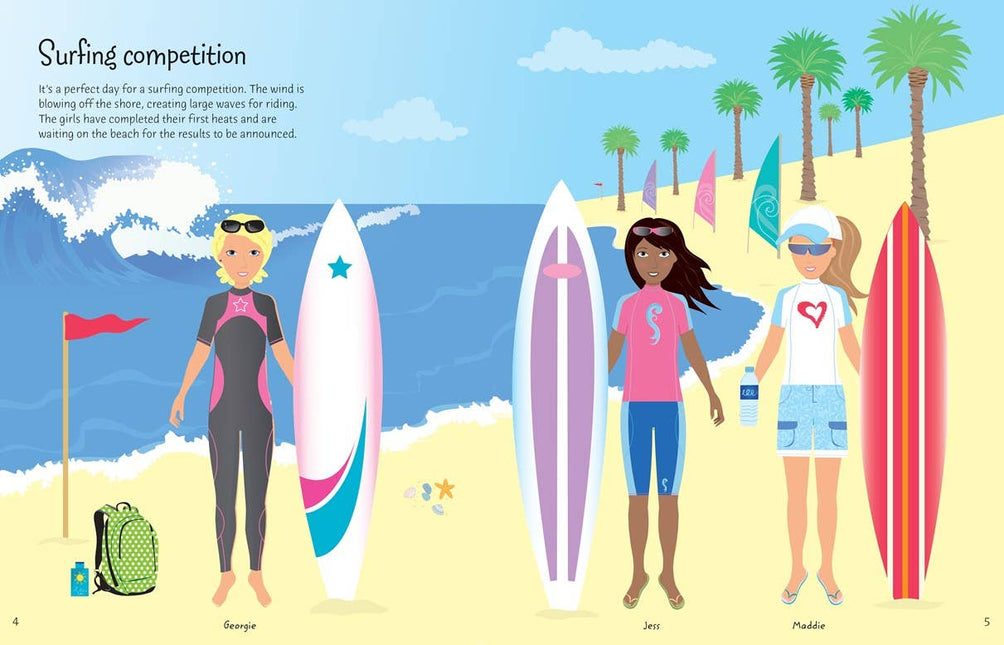 Sticker Dolly Dressing Sports: Usborne