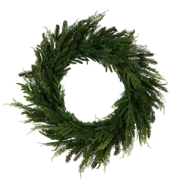 Mixed Pine Wreath image 1