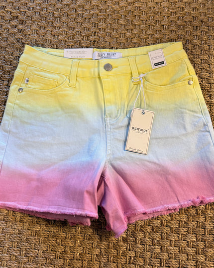 Burst of Color Judy Blue Shorts image 0