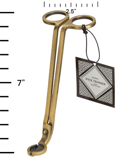 Antique Brass Wick Trimmer