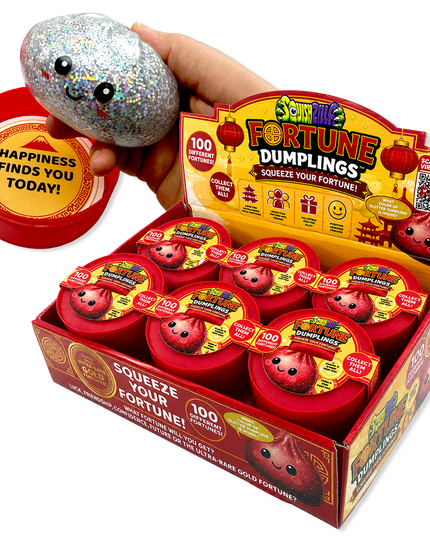 Fun Doh Mystery Fortune Squishy Dumpling Toy