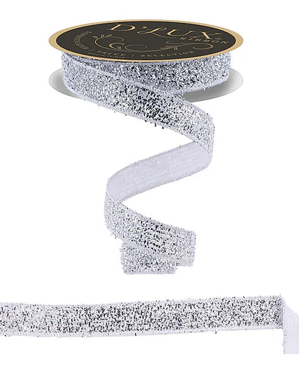 1" x 10yd Tinsel Loop/Satin Fused