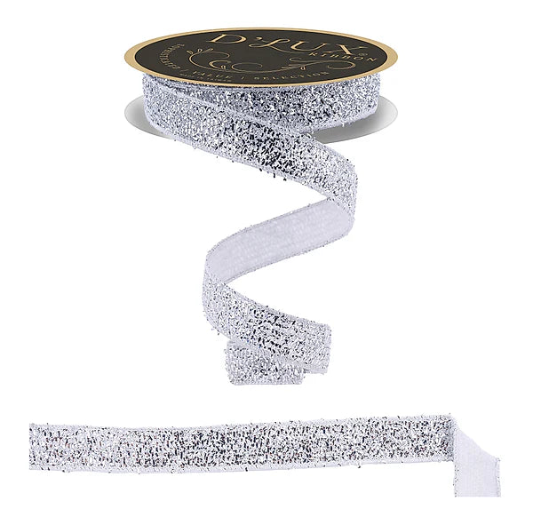 1" x 10yd Tinsel Loop/Satin Fused