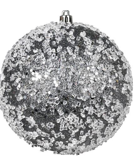 Pewter Glitter Hail Ball image 0