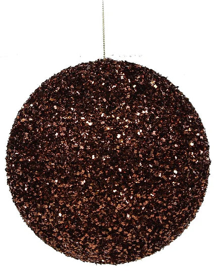 6" Glitter Ball Ornament