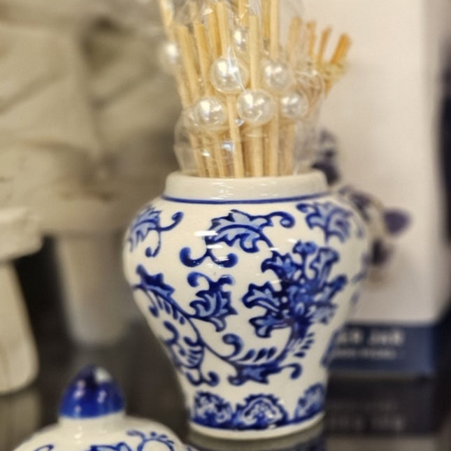 Mini Ginger Jar with Picks image 1