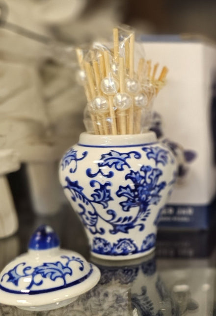 Mini Ginger Jar with Picks image 1