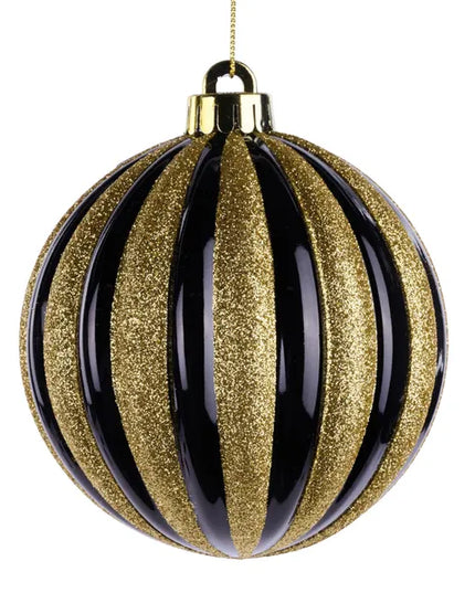 120mm Glitter Vertical Stripe Ball