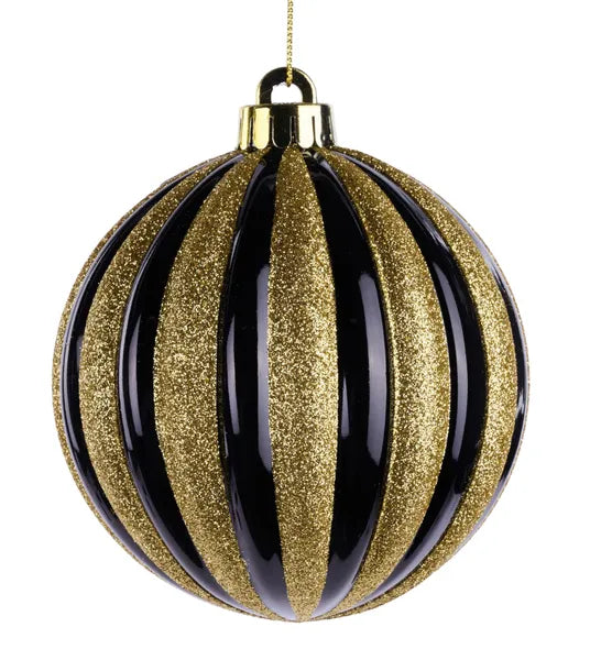 120mm Glitter Vertical Stripe Ball