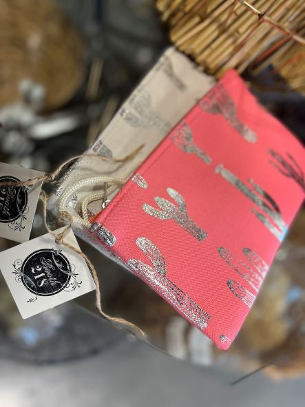 Cactus Zipper Bag image 0