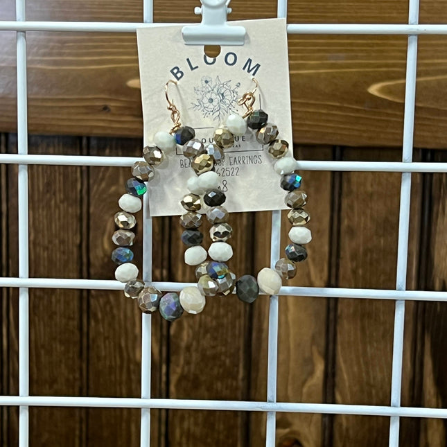 Beaded Earrings - Multiple Color Options image 2