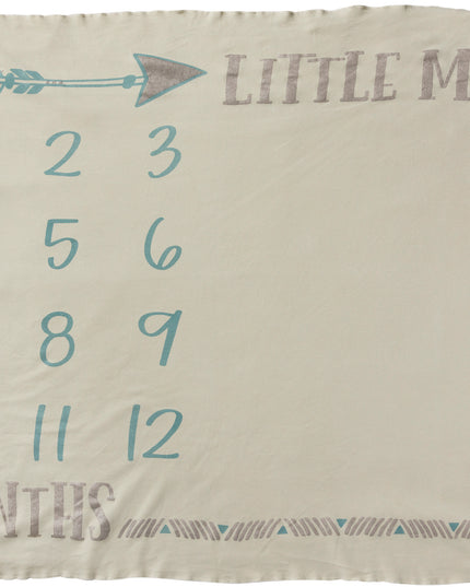 Milestone Blanket - Little Man image 0