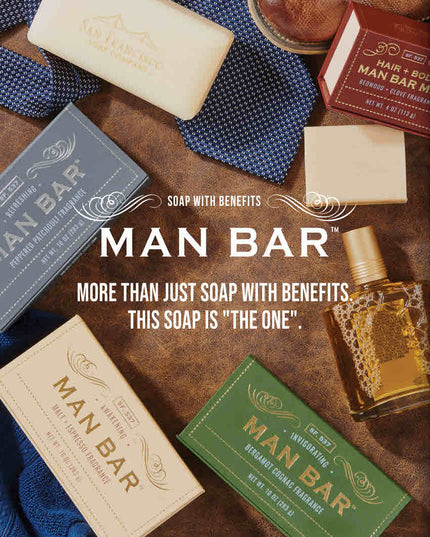 Man Bar - 10 oz Premium Bar Soap image 0