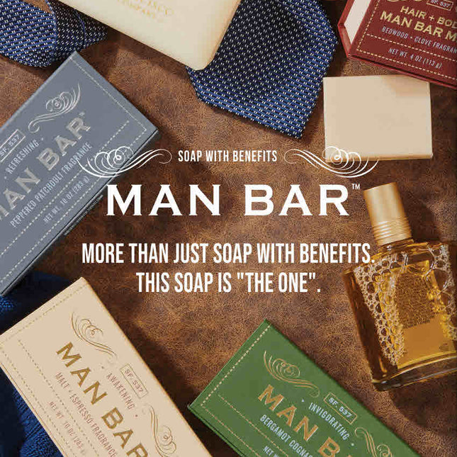Man Bar - 10 oz Premium Bar Soap image 0