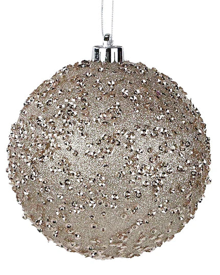 150mm Sequin/Glitter Ball Ornament