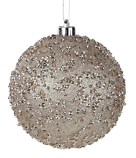 150mm Sequin/Glitter Ball Ornament