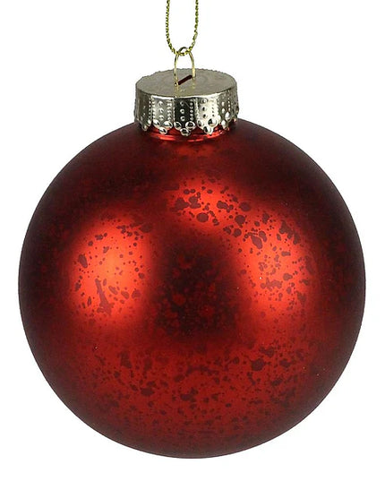 100mm Antique Look Seamless Ball Ornament